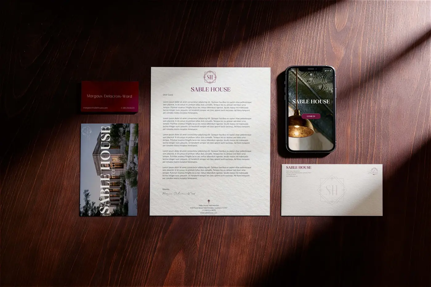 Sable House identity